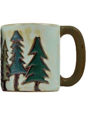 16 oz Pine Tree Mug - Nature-Inspired Coffee Cup for Outdoor Lovers